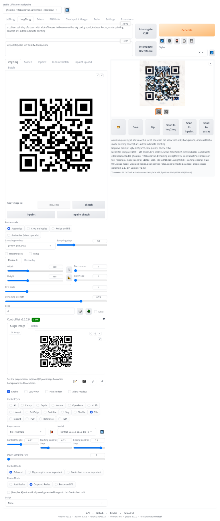 Tạo ảnh có chứa QR code bằng Stable Diffusion - THỊ GIÁC MÁY TÍNH