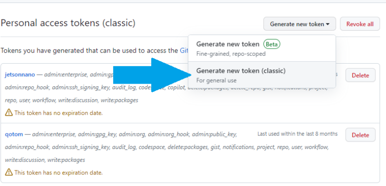 Hướng dẫn clone GitHub bằng phương pháp token - THỊ GIÁC MÁY TÍNH
